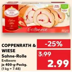 Kaufland COPPENRATH & WIESE Sahne-Rolle Angebot