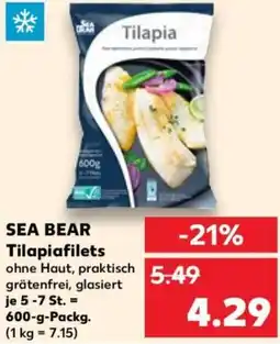 Kaufland SEA BEAR Tilapiafilets Angebot
