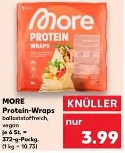 Kaufland MORE Protein-Wraps Angebot