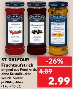 Kaufland ST. DALFOUR Fruchtaufstrich Angebot