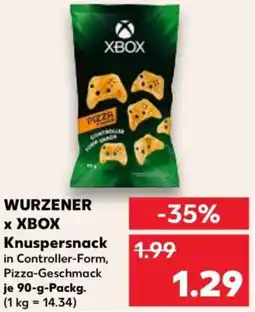 Kaufland WURZENER x XBOX Knuspersnack Angebot