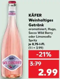 Kaufland KÄFER Weinhaltiges Getränk Angebot