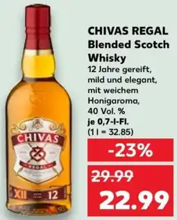 Kaufland CHIVAS REGAL Blended Scotch Whisky Angebot