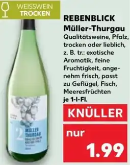 Kaufland REBENBLICK Müller-Thurgau Angebot