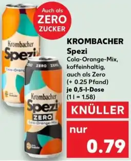 Kaufland KROMBACHER Spezi Angebot