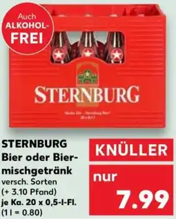 Kaufland STERNBURG Bier oder Biermischgetränk Angebot
