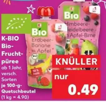 Kaufland K-BIO Bio Fruchtpüree Angebot