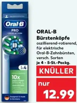 Kaufland ORAL-B Bürstenköpfe Angebot