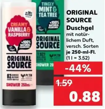 Kaufland ORIGINAL SOURCE Duschgel Angebot