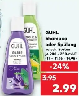 Kaufland GUHL Shampoo oder Spülung Angebot