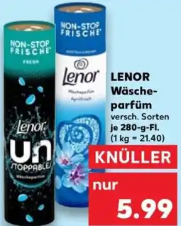 Kaufland Lenor Wäscheparfüm Angebot
