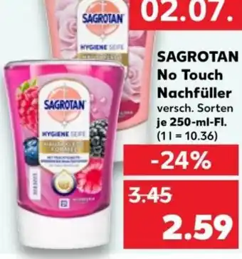 Kaufland SAGROTAN No Touch Nachfüller Angebot