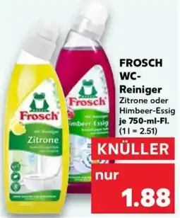 Kaufland FROSCH WC Reiniger Angebot