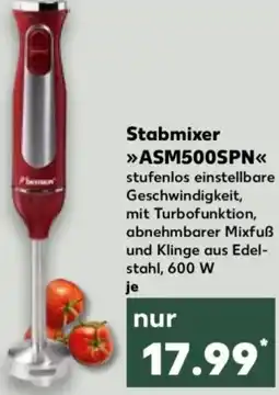 Kaufland Bestron Stabmixer ASM500SPN Angebot