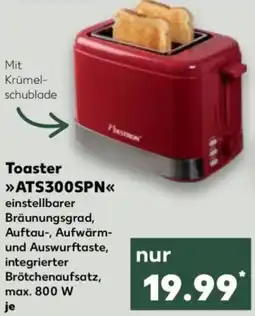 Kaufland Bestron Toaster ATS300SPN Angebot