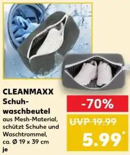 Kaufland CLEANMAXX Schuhwaschbeutel Angebot