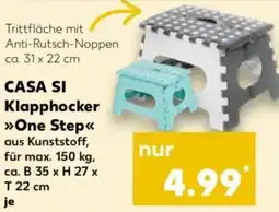 Kaufland CASA SI Klapphocker One Step Angebot