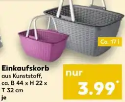 Kaufland Einkaufskorb Angebot