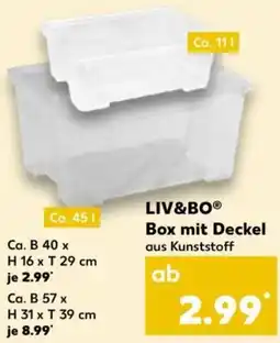 Kaufland LIV&BO Box mit Deckel Angebot