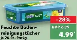Kaufland Swiffer Feuchte Bodenreinigungstücher Angebot