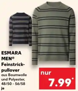 Kaufland ESMARA MEN Feinstrickpullover Angebot