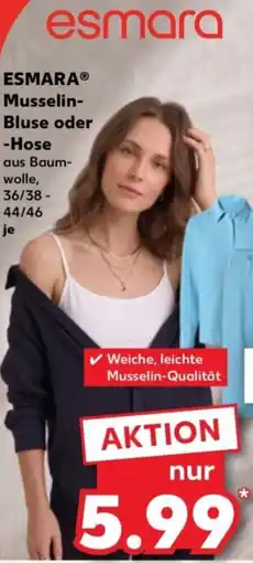 Kaufland ESMARA Musselin Bluse oder Hose Angebot
