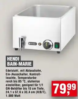 Handelshof HENDI BAIN-MARIE Angebot