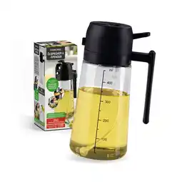 Netto Marken-Discount GOURMETmaxx Ölsprühflasche 470ml schwarz Angebot
