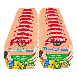 Netto Marken-Discount Saupiquet Thunfisch Salat Western MSC 160 g, 18er Pack Angebot