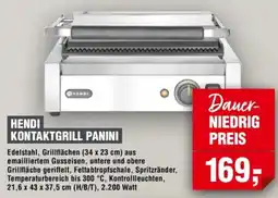 Handelshof HENDI KONTAKTGRILL PANINI Angebot