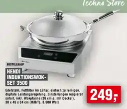 Handelshof HENDI INDUKTIONSWOK- SET 3500 Angebot