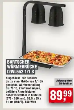 Handelshof BARTSCHER WÄRMEBRÜCKE 12WL552 1/1 S Angebot