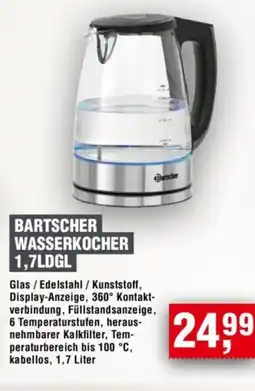 Handelshof BARTSCHER WASSERKOCHER 1,7LDGL Angebot