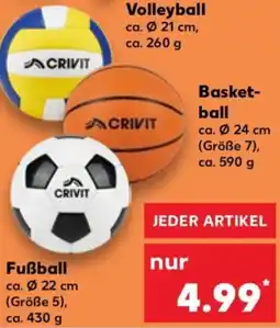 Kaufland CRIVIT Fußball Angebot