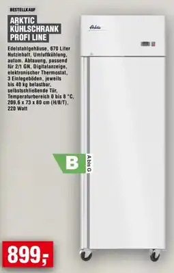 Handelshof ARKTIC KÜHLSCHRANK PROFI LINE Angebot