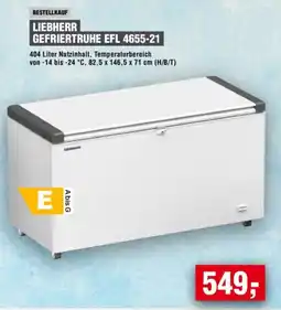 Handelshof LIEBHERR GEFRIERTRUHE EFL 4655-21 Angebot