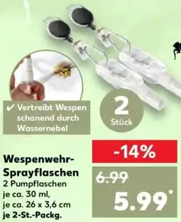 Kaufland GARDIGO Wespenwehr Sprayflaschen Angebot