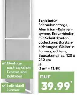 Kaufland MY PROJECT Schiebetür Angebot