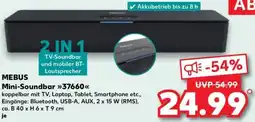 Kaufland MEBUS Mini-Soundbar 37660 Angebot