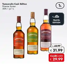Travel Free Tamnavulin Cask Edition Angebot