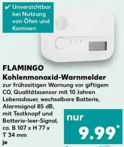 Kaufland FLAMINGO Kohlenmonoxid-Warnmelder Angebot