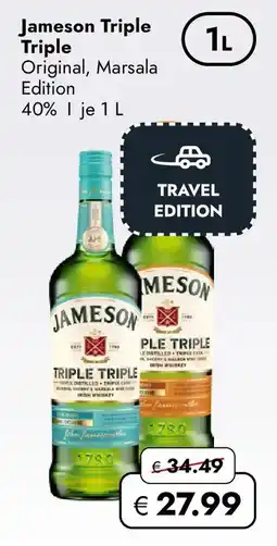 Travel Free Jameson Triple Triple Angebot