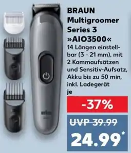 Kaufland BRAUN Multigroomer Series 3 AIO3500 Angebot