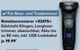 Kaufland CARRERA Rotationsrasierer 02475 Angebot