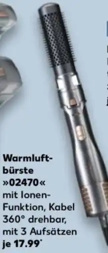 Kaufland CARRERA Warmluftbürste 02470 Angebot