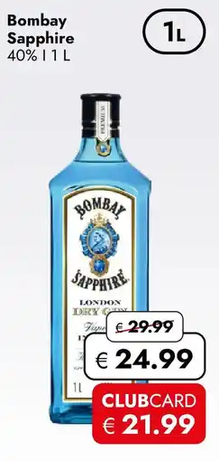 Travel Free Bombay Sapphire Angebot