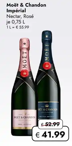 Travel Free Moët & Chandon Impérial Nectar, Rosé Angebot