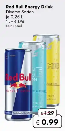 Travel Free Red Bull Energy Drink Angebot