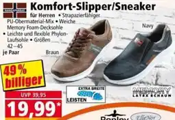 Norma Komfort-Slipper/Sneaker Angebot