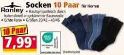 Norma Ronley Socken 10 Paar Angebot